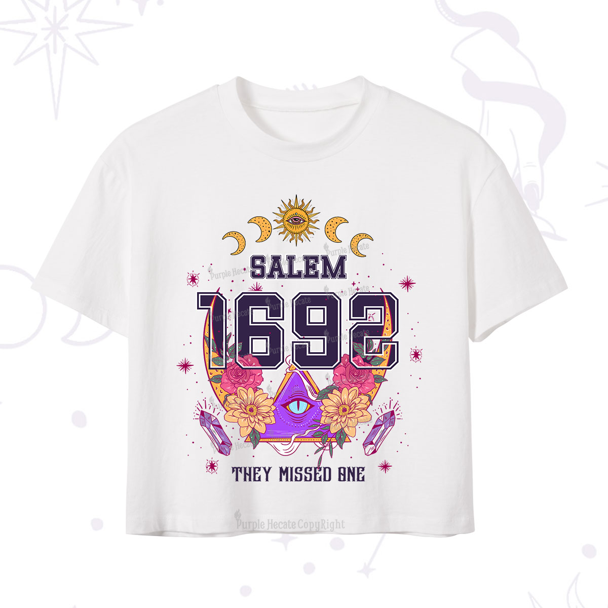 Purplehecate Salem 1692 They Missed One Crop T-Shirt