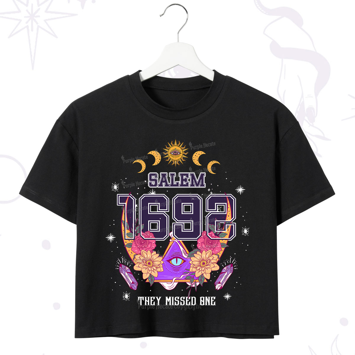 Purplehecate Salem 1692 They Missed One Crop T-Shirt