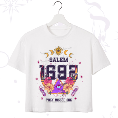 Purplehecate Salem 1692 They Missed One Crop T-Shirt