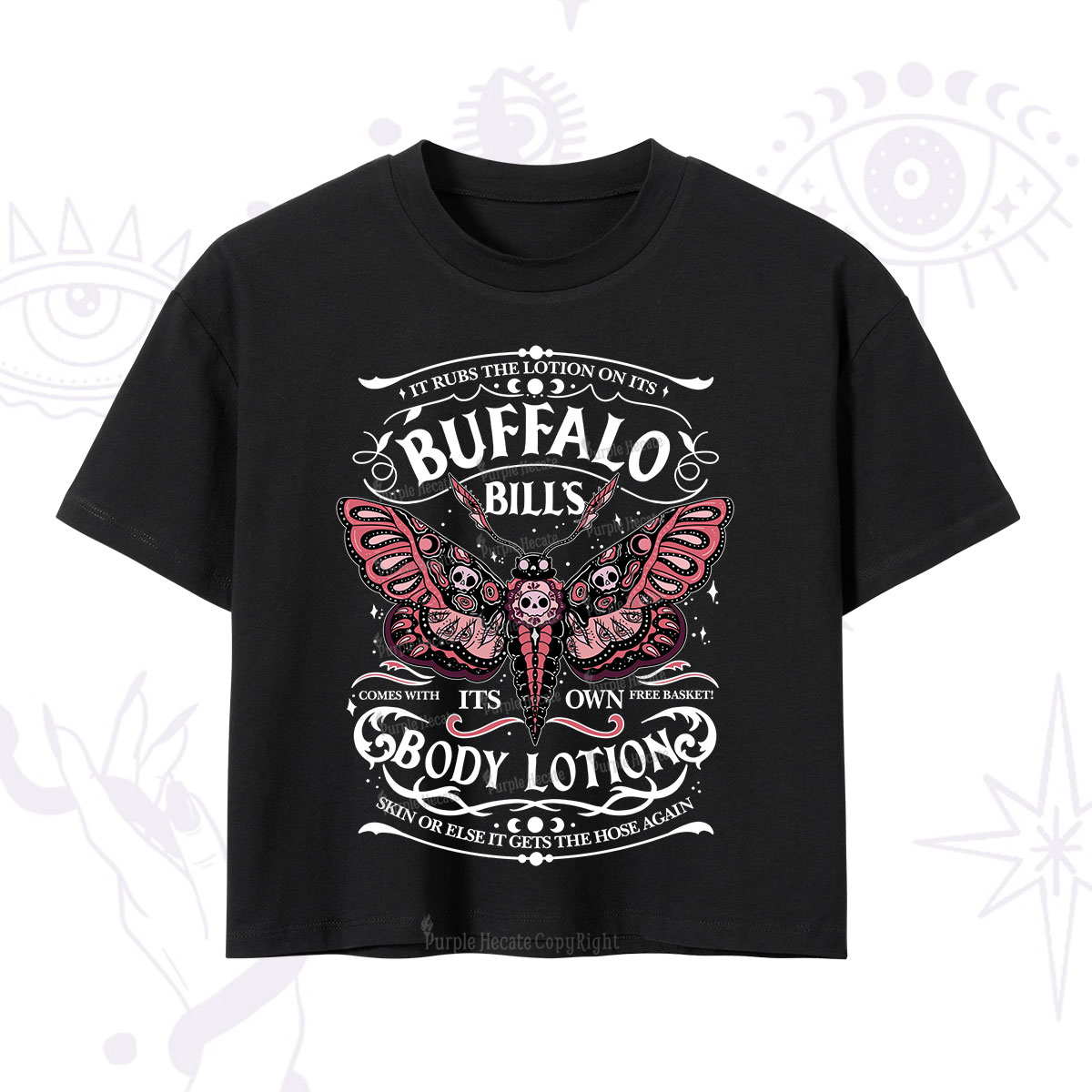 Purplehecate Buffalo Bill's Body Lotion Crop T-Shirt