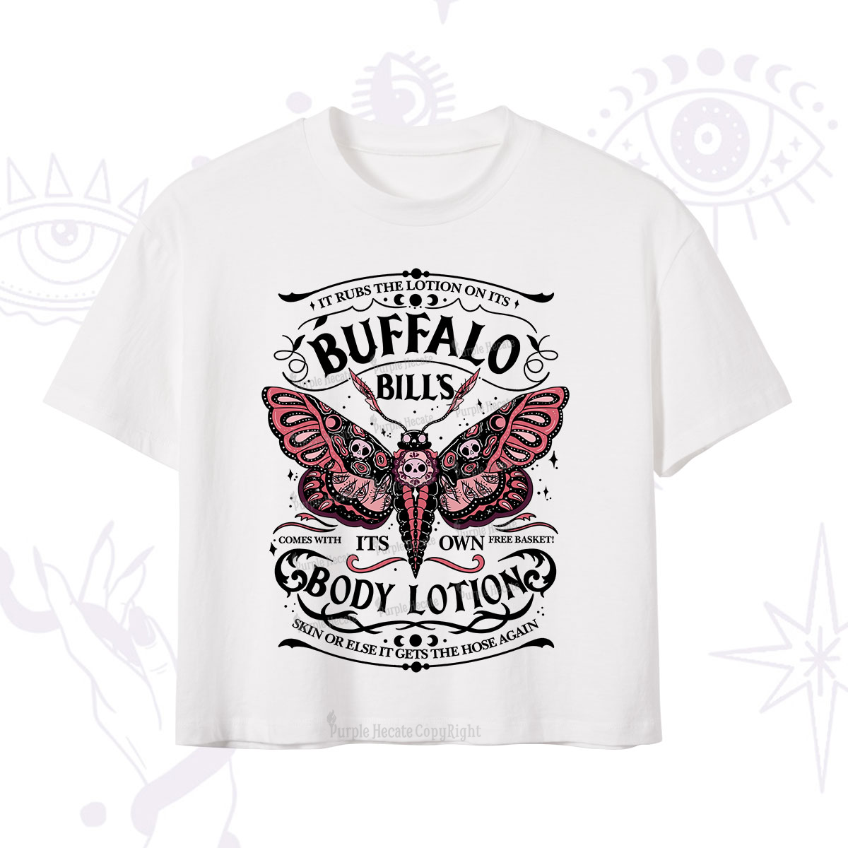 Purplehecate Buffalo Bill's Body Lotion Crop T-Shirt