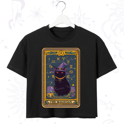 Purplehecate The Magician Tarot Crop T-Shirt