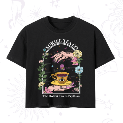 Purplehecate The Hottest Tea in Prythian Crop T-Shirt