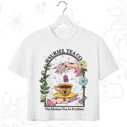 Purplehecate The Hottest Tea in Prythian Crop T-Shirt