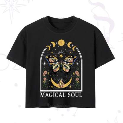 Purplehecate Magical Soul Crop T-Shirt