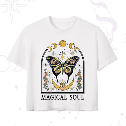 Purplehecate Magical Soul Crop T-Shirt