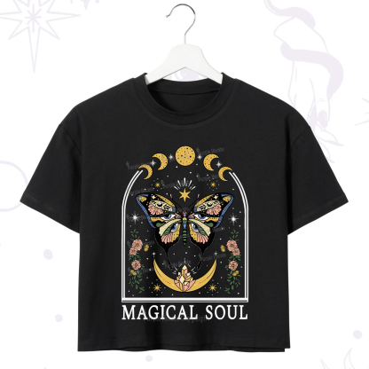 Purplehecate Magical Soul Crop T-Shirt