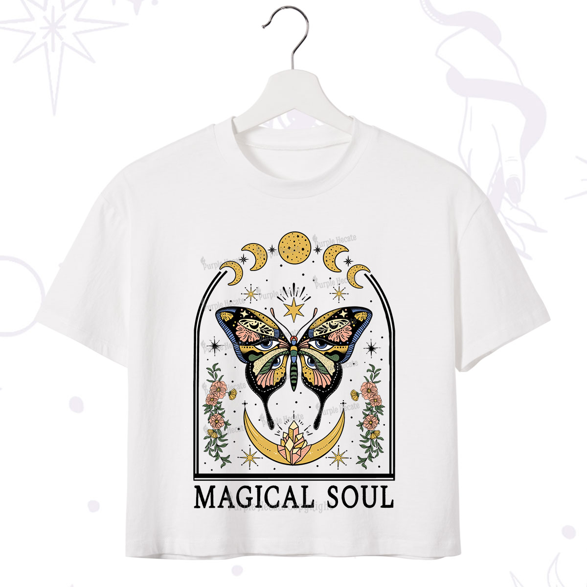Purplehecate Magical Soul Crop T-Shirt