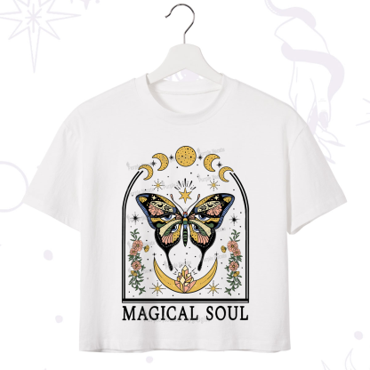 Purplehecate Magical Soul Crop T-Shirt
