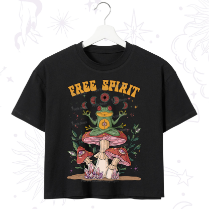 Purplehecate Free Spirit Crop T-Shirt