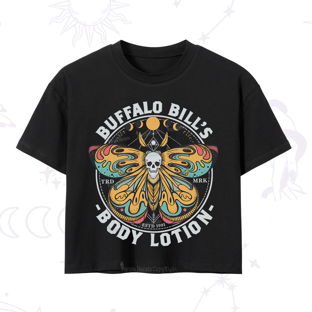 Purplehecate Buffalo Bill Crop T-Shirt