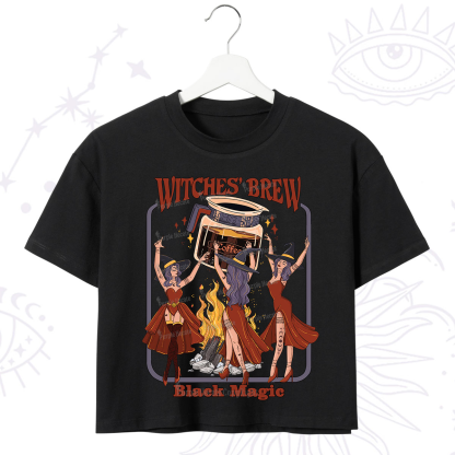 Purplehecate Witches' Brew Crop T-Shirt