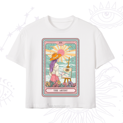 Purplehecate The Artist Tarot Crop T-Shirt