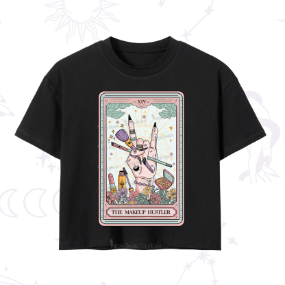 Purplehecate The Makeup Hustler Tarot Crop T-Shirt