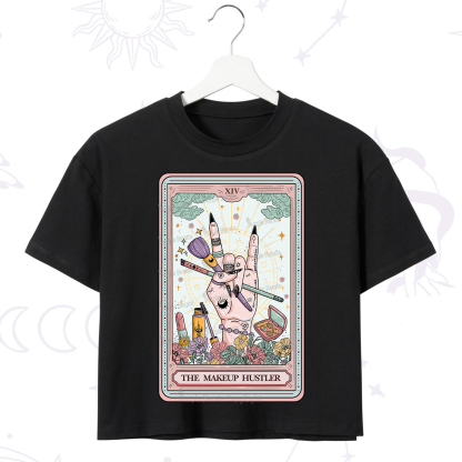 Purplehecate The Makeup Hustler Tarot Crop T-Shirt