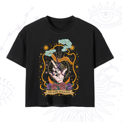 Purplehecate The Hair Magician Crop T-Shirt