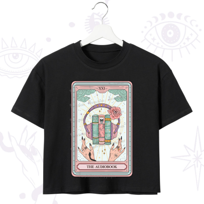 Purplehecate The Audiobook Tarot Crop T-Shirt