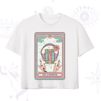 Purplehecate The Audiobook Tarot Crop T-Shirt