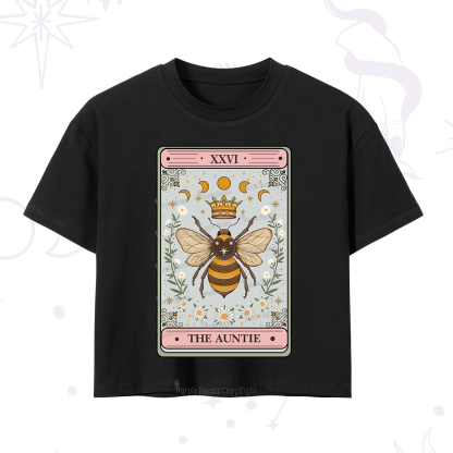 Purplehecate The Auntie Tarot Crop T-Shirt