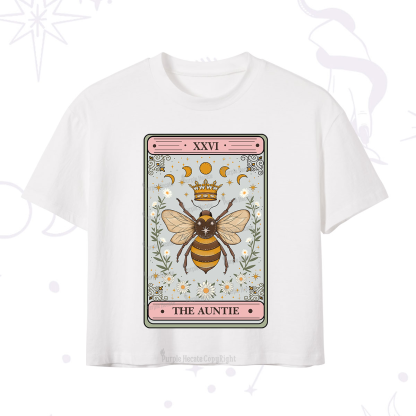 Purplehecate The Auntie Tarot Crop T-Shirt