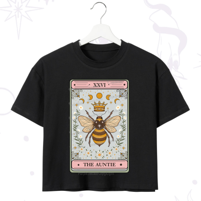 Purplehecate The Auntie Tarot Crop T-Shirt