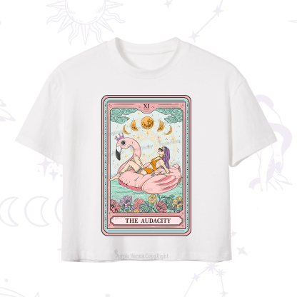 Purplehecate The Vacation Audacity Tarot Crop T-Shirt