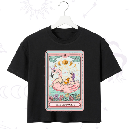 Purplehecate The Vacation Audacity Tarot Crop T-Shirt