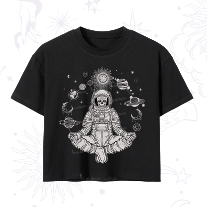 Purplehecate Cosmic Meditator Crop T-Shirt