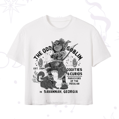 Purplehecate The Odd Goblin Crop T-Shirt