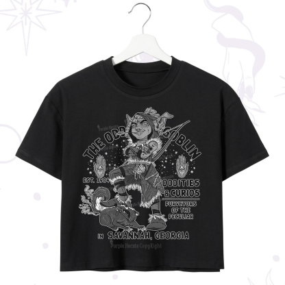 Purplehecate The Odd Goblin Crop T-Shirt