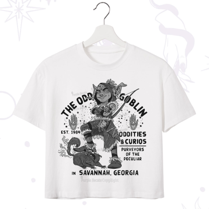 Purplehecate The Odd Goblin Crop T-Shirt
