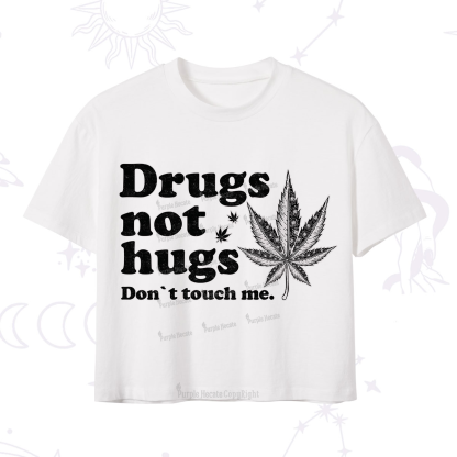 Purplehecate Don't Touch Me Crop T-Shirt