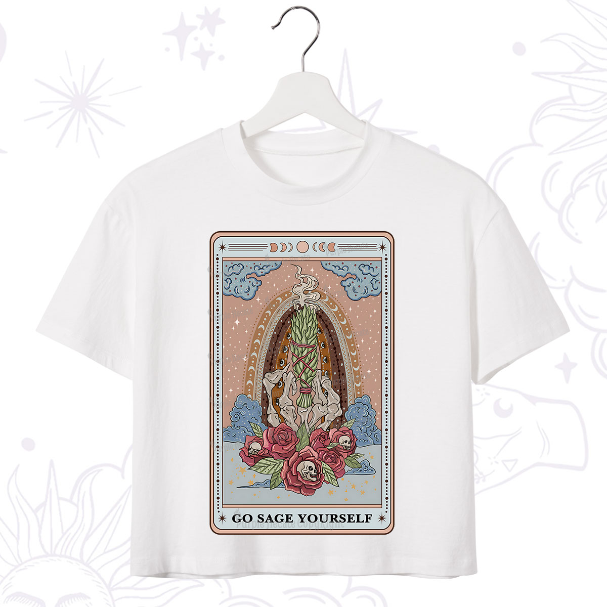 Purplehecate Persephone's Pomegranates Crop T-Shirt