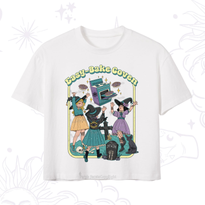 Purplehecate Easy Bake Coven Crop T-Shirt