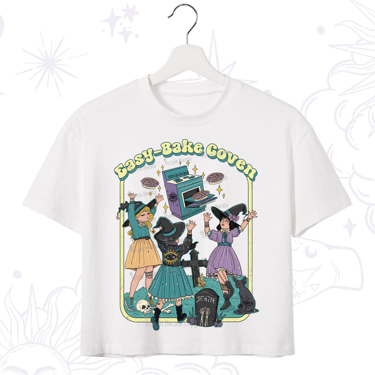 Purplehecate Easy Bake Coven Crop T-Shirt