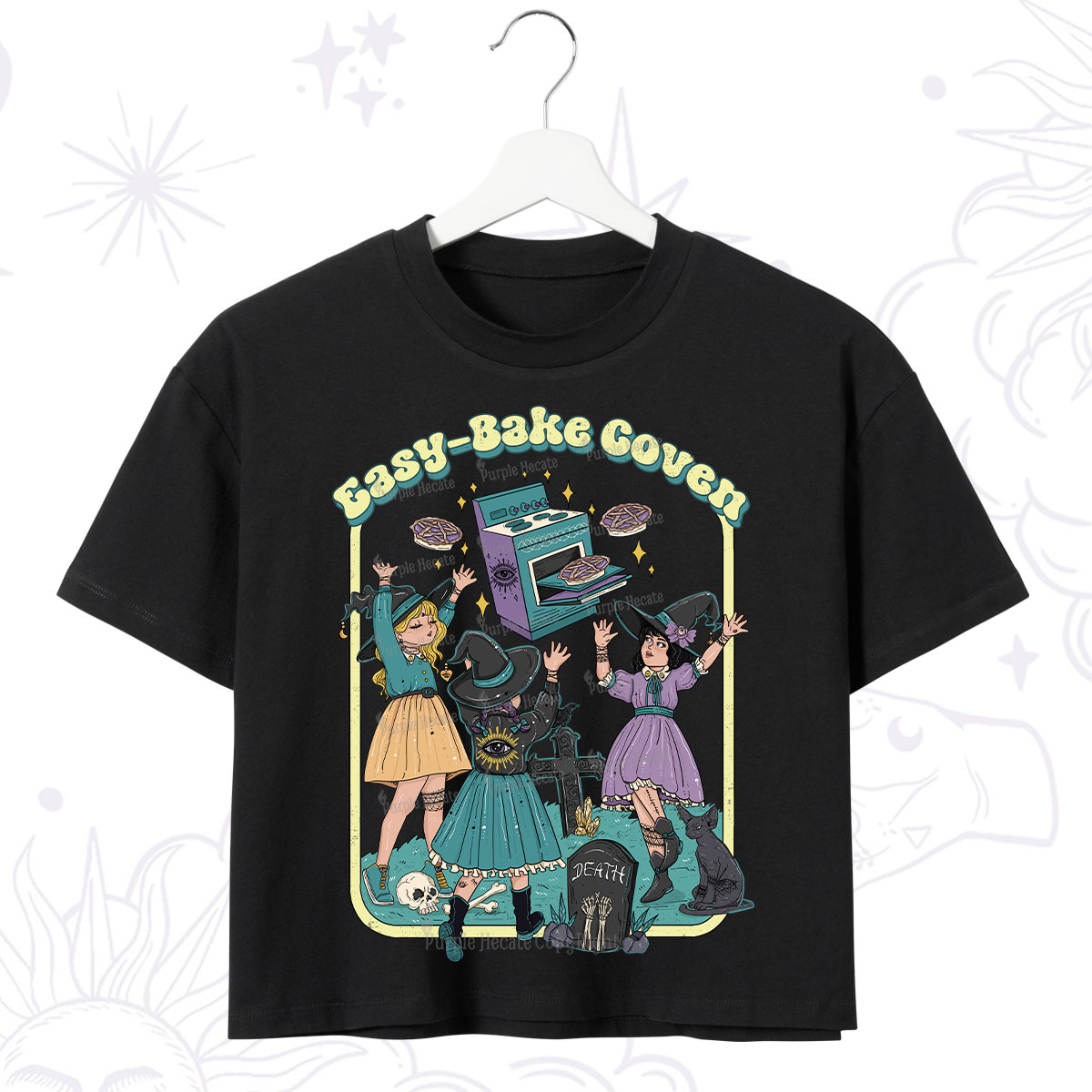 Purplehecate Easy Bake Coven Crop T-Shirt