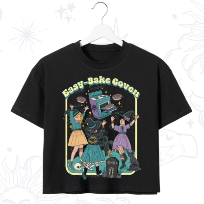 Purplehecate Easy Bake Coven Crop T-Shirt