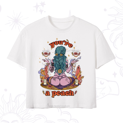 Purplehecate You Are A Peach Crop T-Shirt