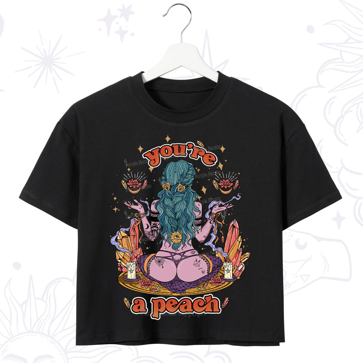 Purplehecate You Are A Peach Crop T-Shirt