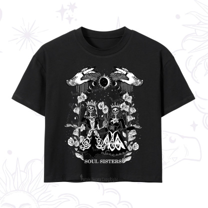 Purplehecate Soul Sister Crop T-Shirt