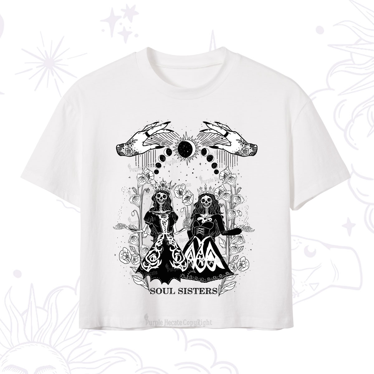 Purplehecate Soul Sister Crop T-Shirt