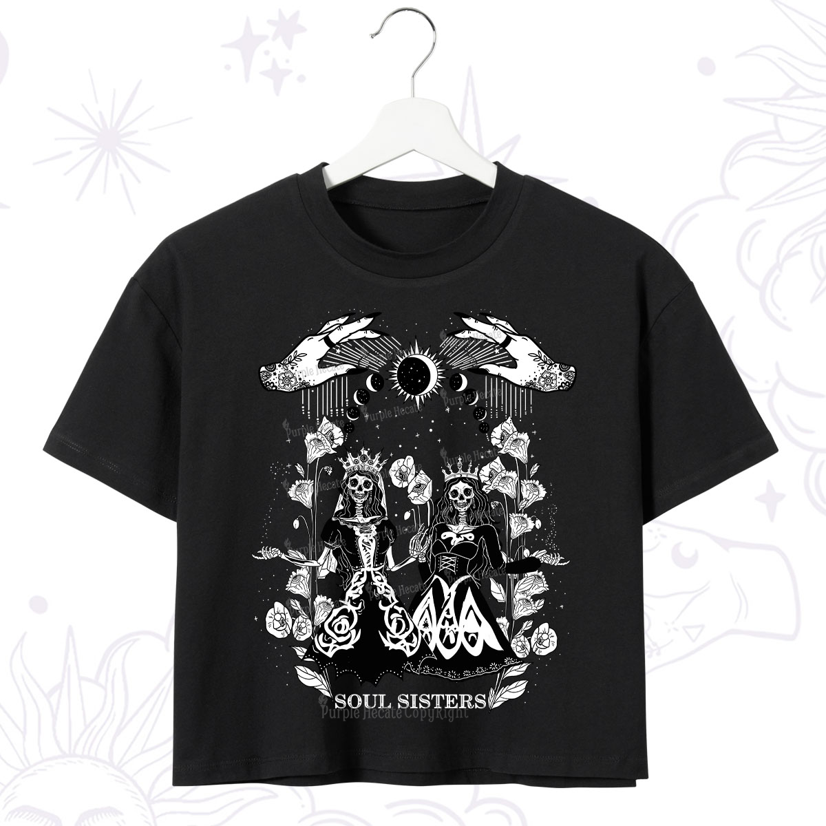 Purplehecate Soul Sister Crop T-Shirt