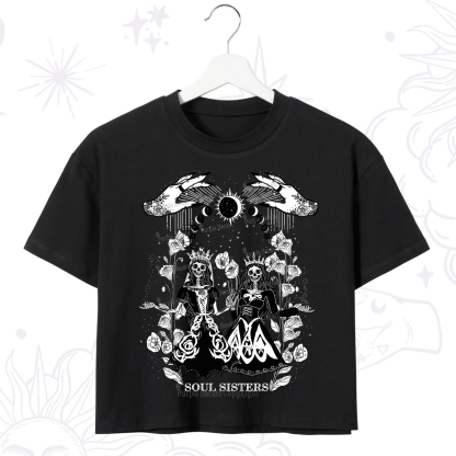 Purplehecate Soul Sister Crop T-Shirt