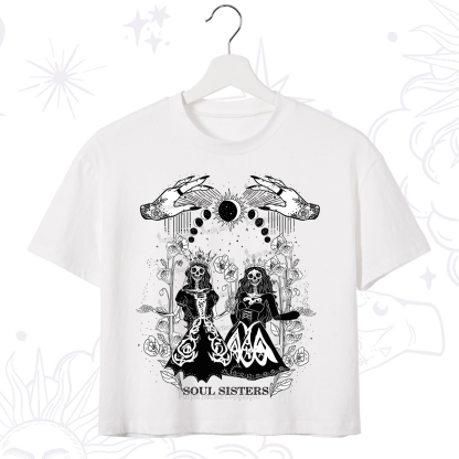 Purplehecate Soul Sister Crop T-Shirt
