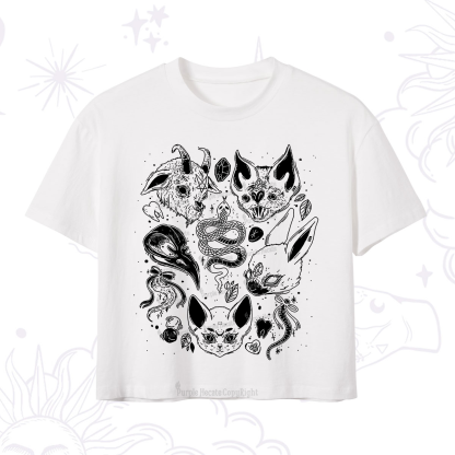 Purplehecate Familiar Spirits Crop T-Shirt
