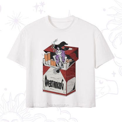 Purplehecate Overthinking Crop T-Shirt
