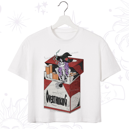 Purplehecate Overthinking Crop T-Shirt
