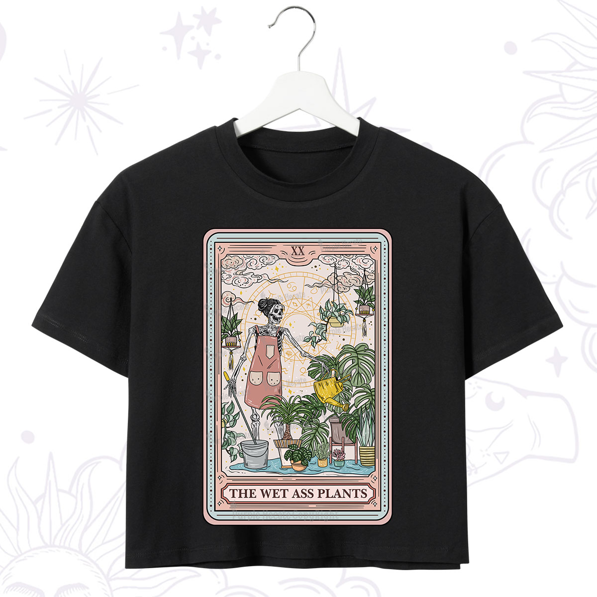 Purplehecate The Wet Ass Plants Tarot Crop T-Shirt
