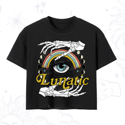 Purplehecate Lunatic Crop T-Shirt