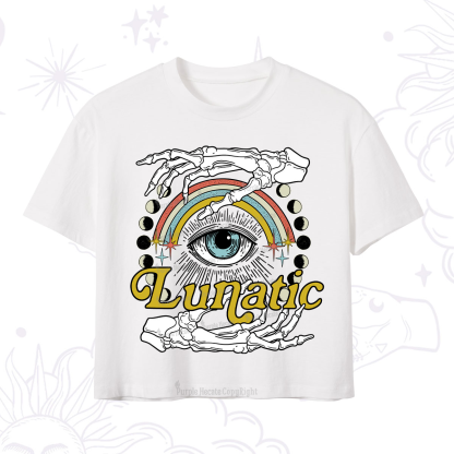 Purplehecate Lunatic Crop T-Shirt